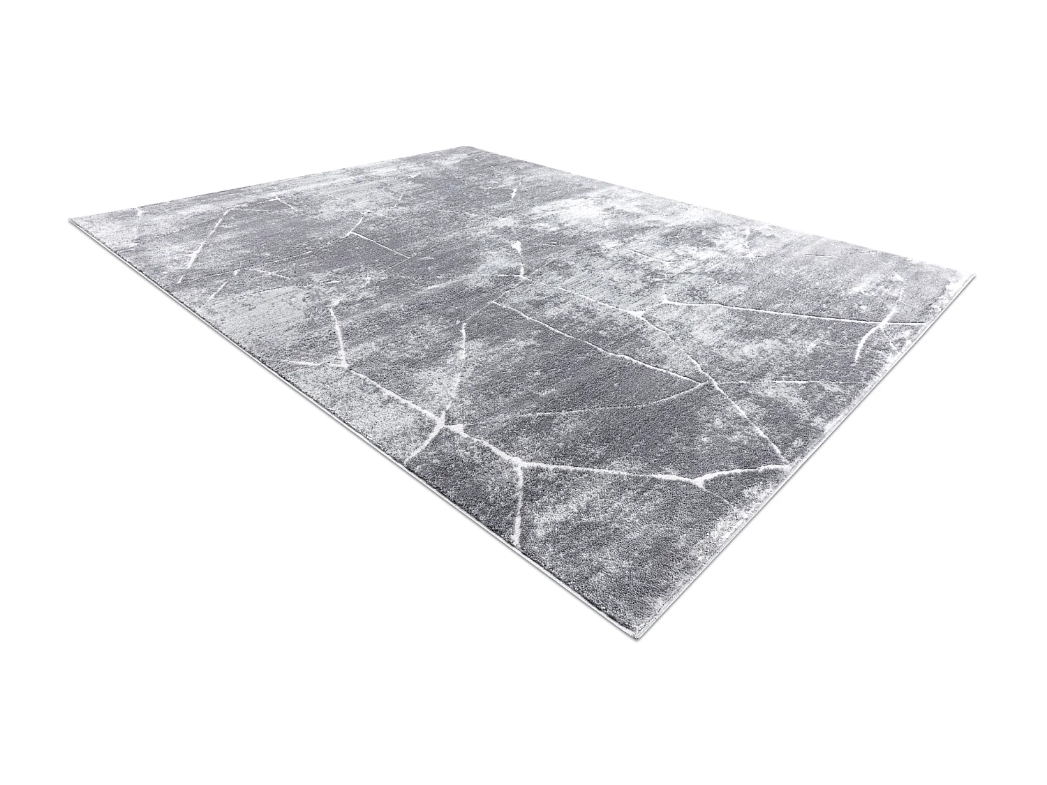 Tapijt MEFE modern 2783 marmeren, structureel, twee poolhoogte , donke 120x170 cm
