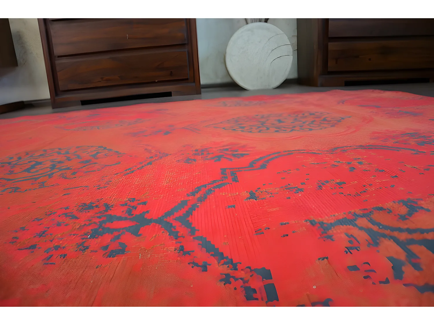 Tappeto Vintage 22213/021 rosso classico 200x290 cm