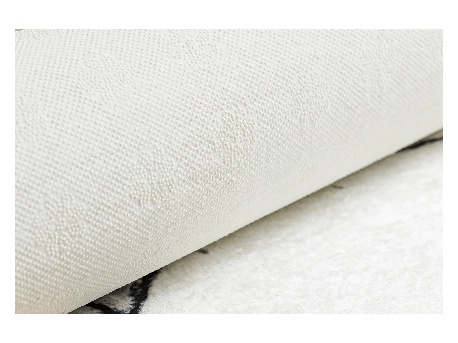 ANDRE 1126 Waschteppich Marmor, griechisch Anti-Rutsch - weiß / gold 120x170 cm