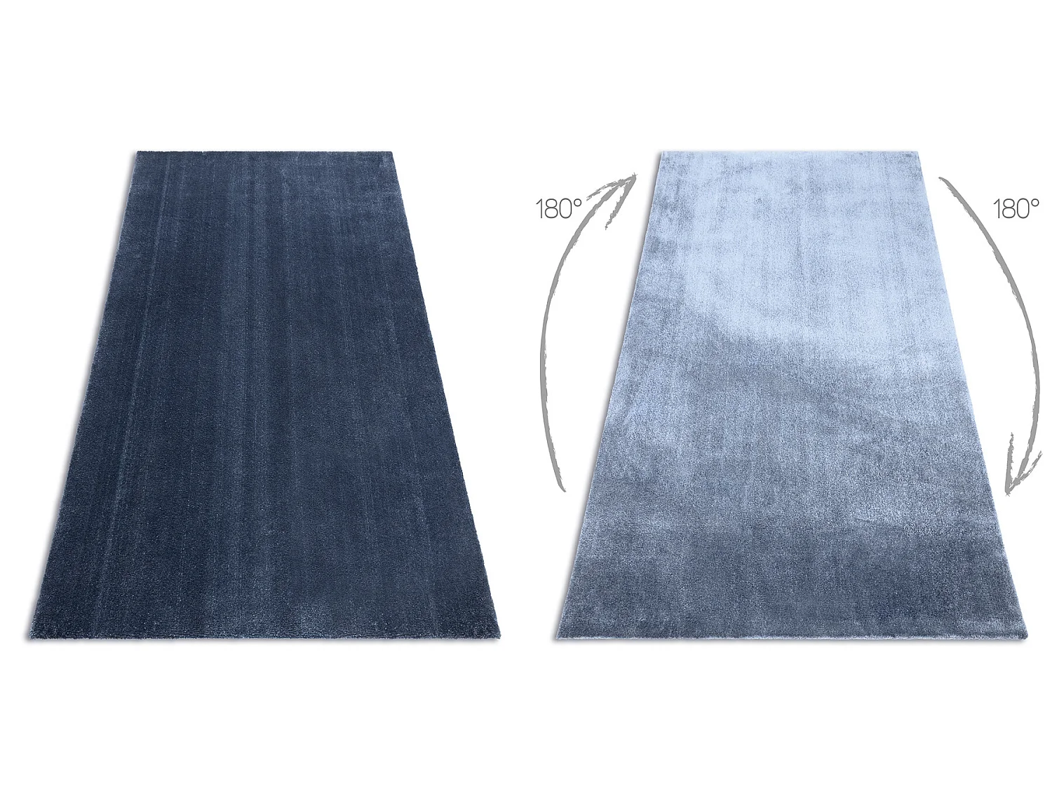 Tapis lavable CRAFT 71401099 doux - bleu 120x170 cm