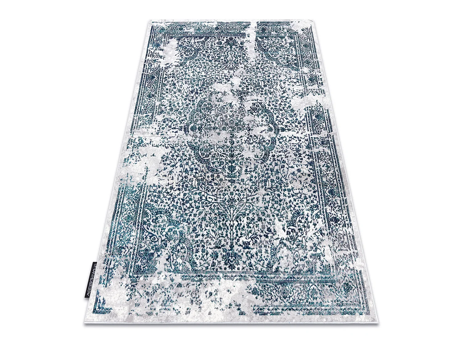 Tapijt DE LUXE modern 2082 Ornament vintage gewreven - Structureel cr� 240x340 cm