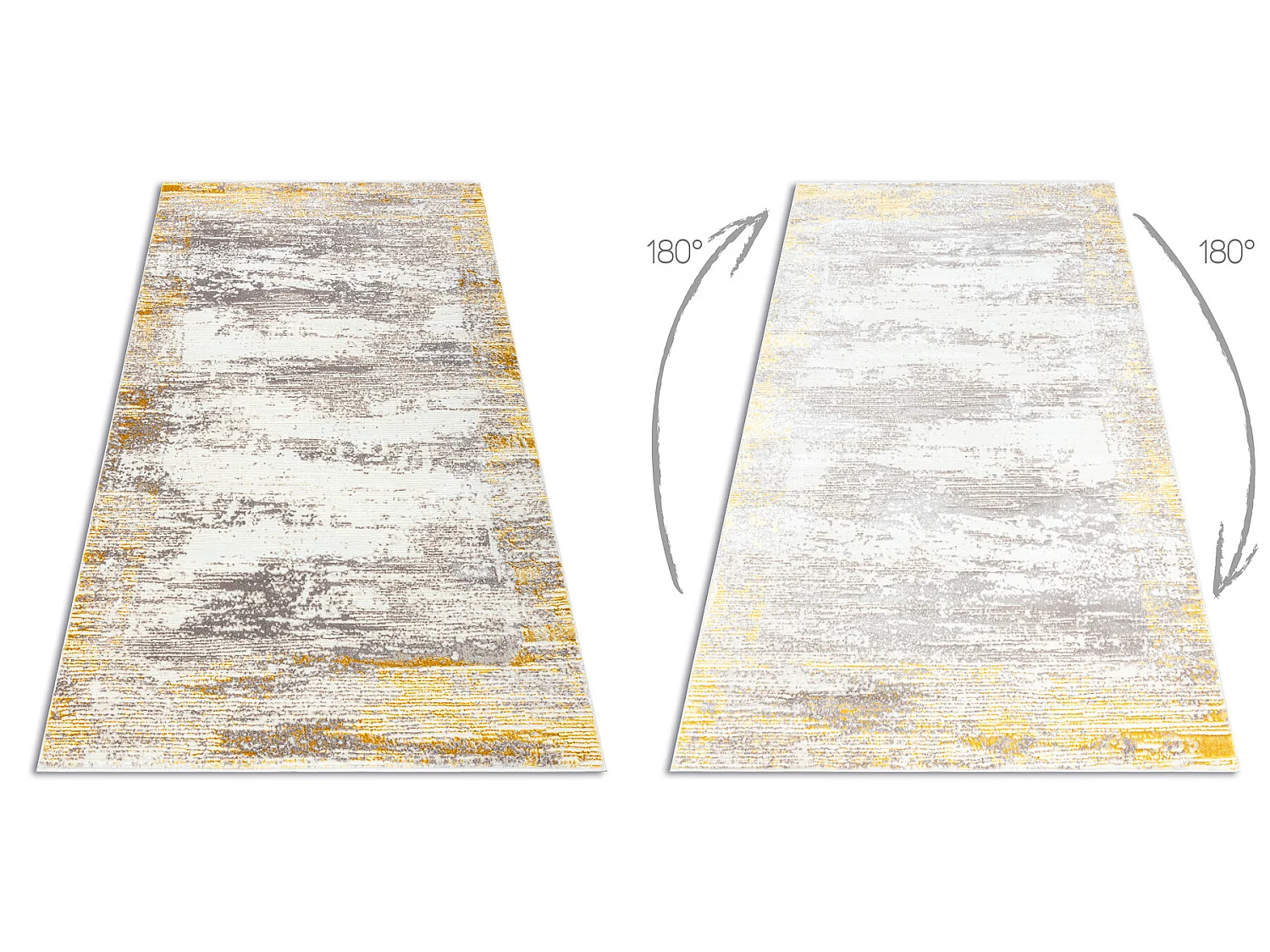 Teppich CORE W9775 Rahmen, schattiert - Struktur zwei Vliesebenen, elf 140x190 cm