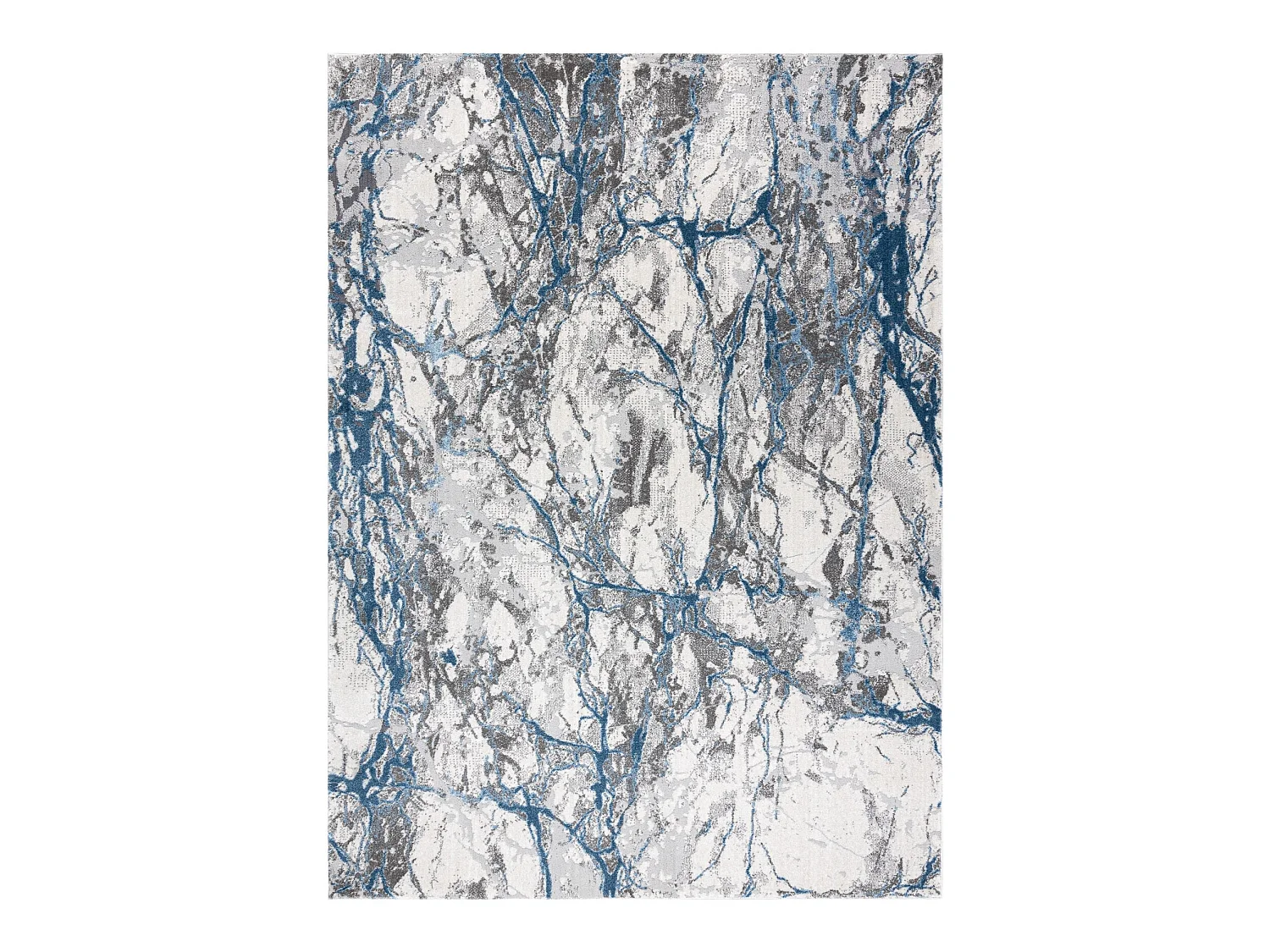 Tapijt NOBLE modern 9962 68 marmeren, steen, structureel, twee poolhoo 80x150 cm