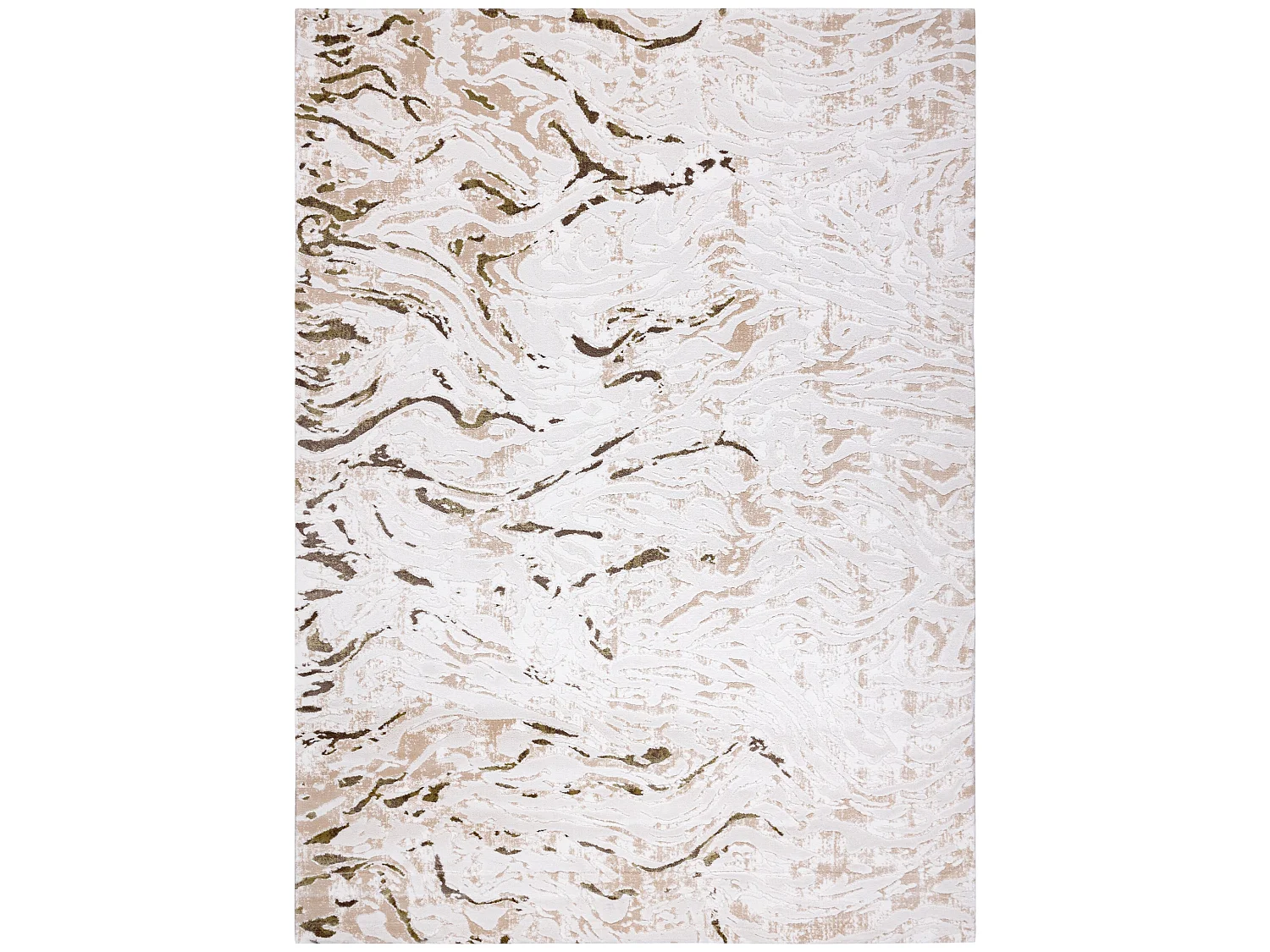 Tapijt ACRYL DIZAYN 123 beige / groen 120x180 cm