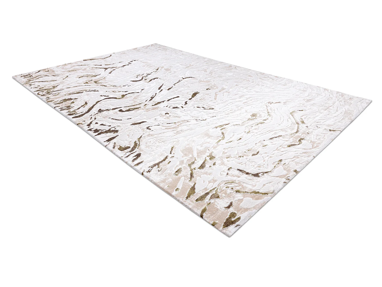 Tapijt ACRYL DIZAYN 123 beige / groen 120x180 cm