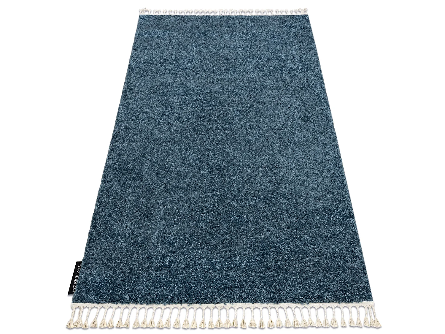 Tapis BERBER 9000 bleu Franges berbère marocain shaggy 200x290 cm