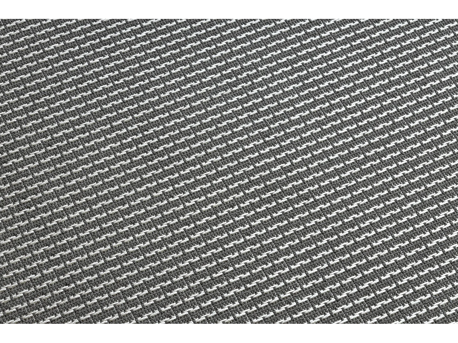 Alfombra sisal SISALO Marco 2891 antracita / beige 80x150 cm