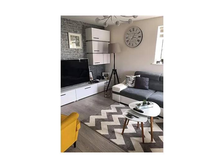 Tapete SKETCH - FA66 cinzento/branco - Zigzag 200x290 cm