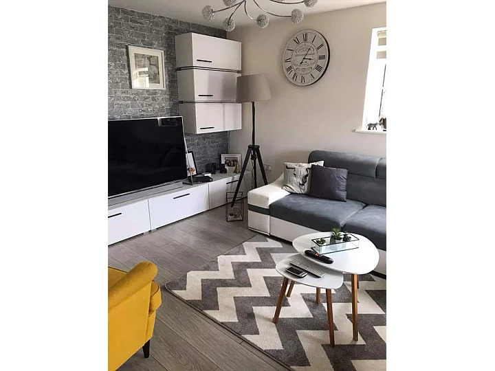 Tapete SKETCH - FA66 cinzento/branco - Zigzag 200x290 cm