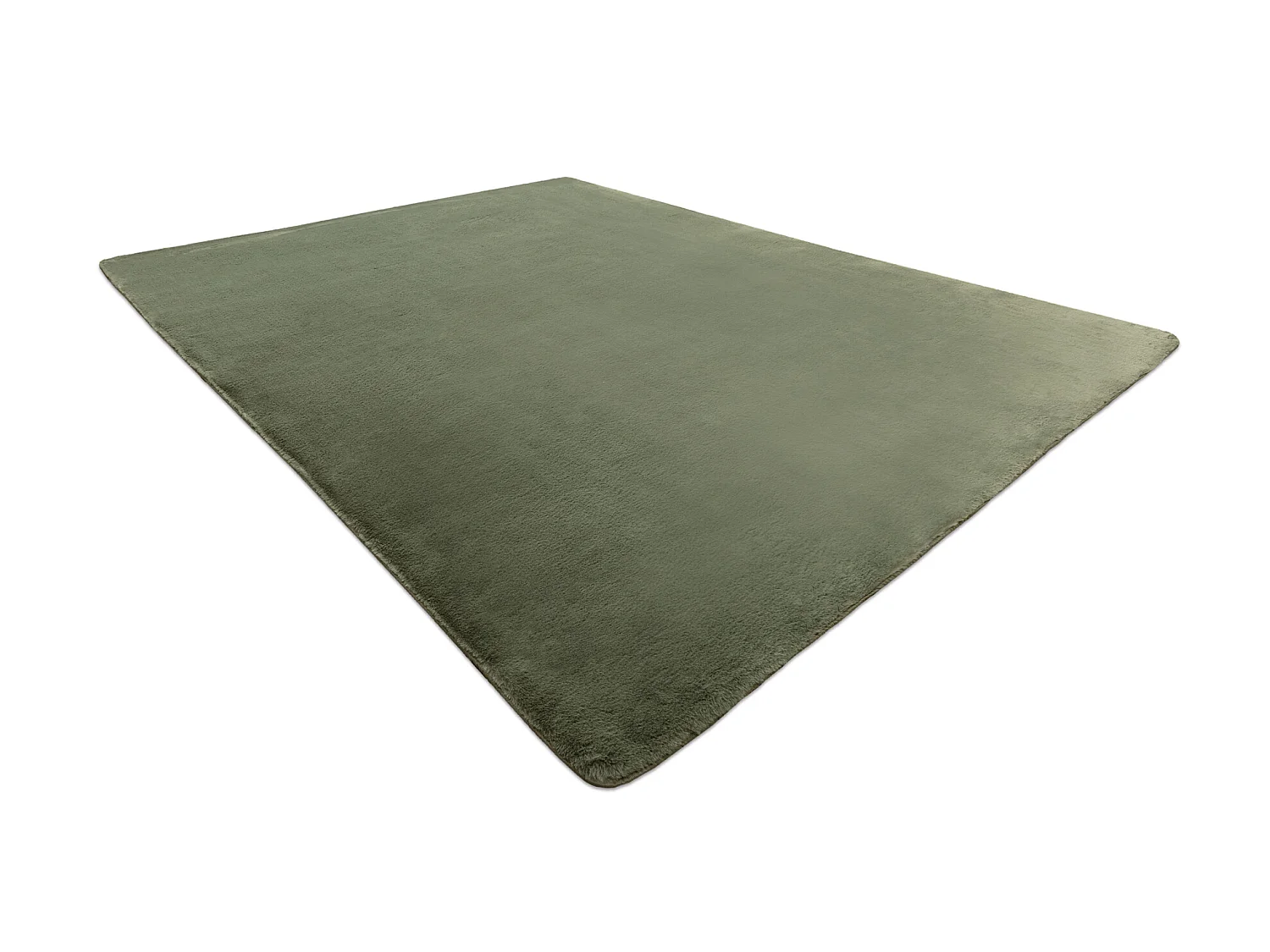 Moderner Waschteppich POSH Shaggy, plüschig, dick Antirutsch grün 80x150 cm