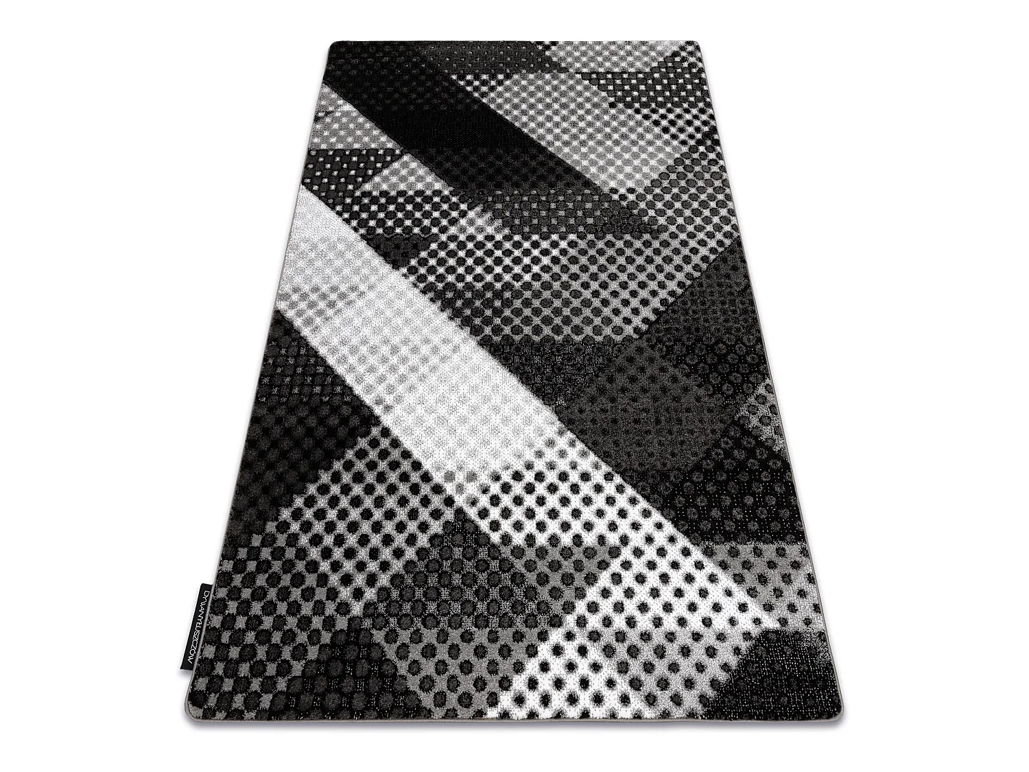 Alfombra INTERO BALANCE 3D Puntos gris 120x170 cm