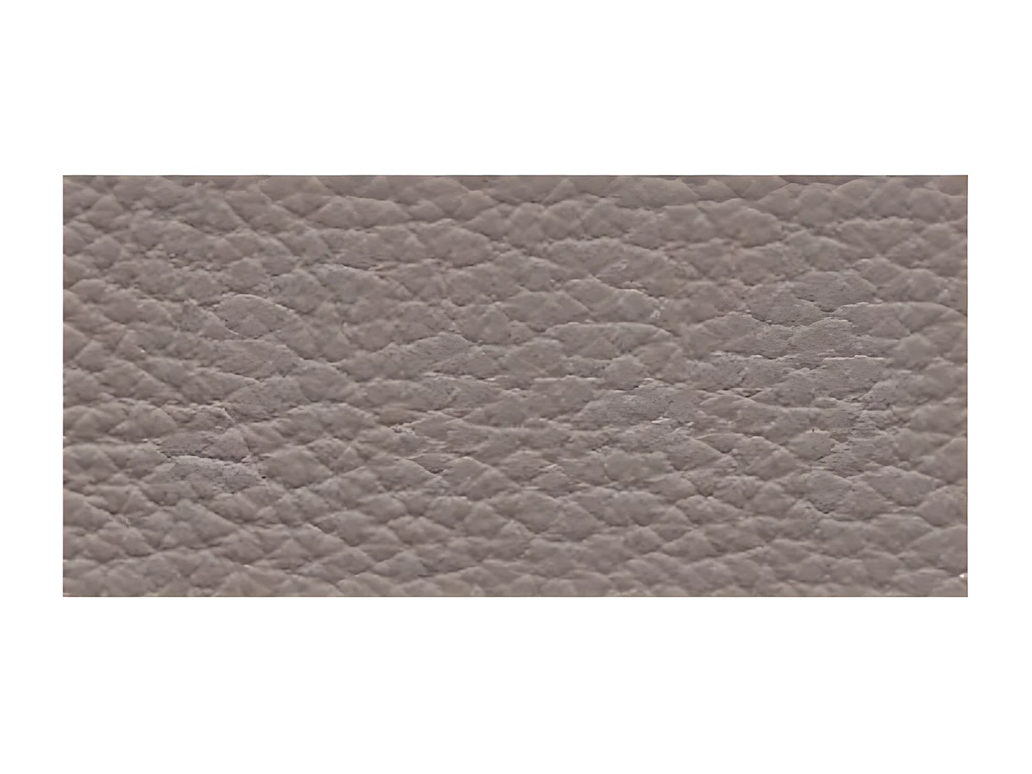 Canapé 2 places fixe cuir marron clair Ducka 154cm