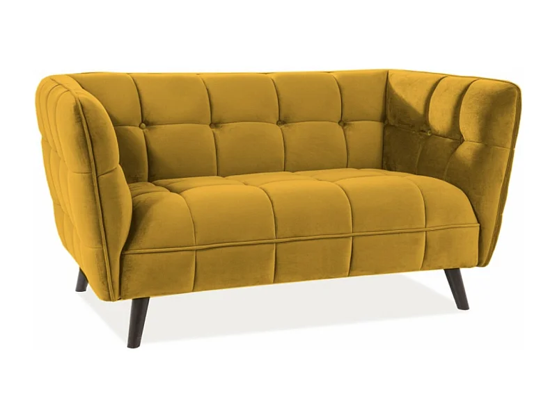 Sofa CASTELLO VELVET 3 curry