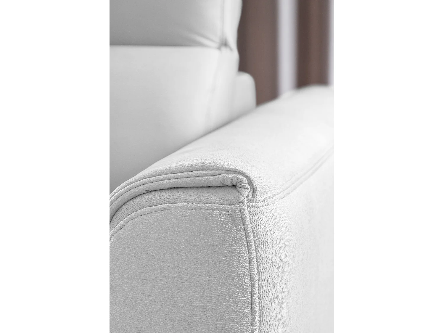 Canapé d'angle gauche convertible tissu gris clair Noblesse 255cm