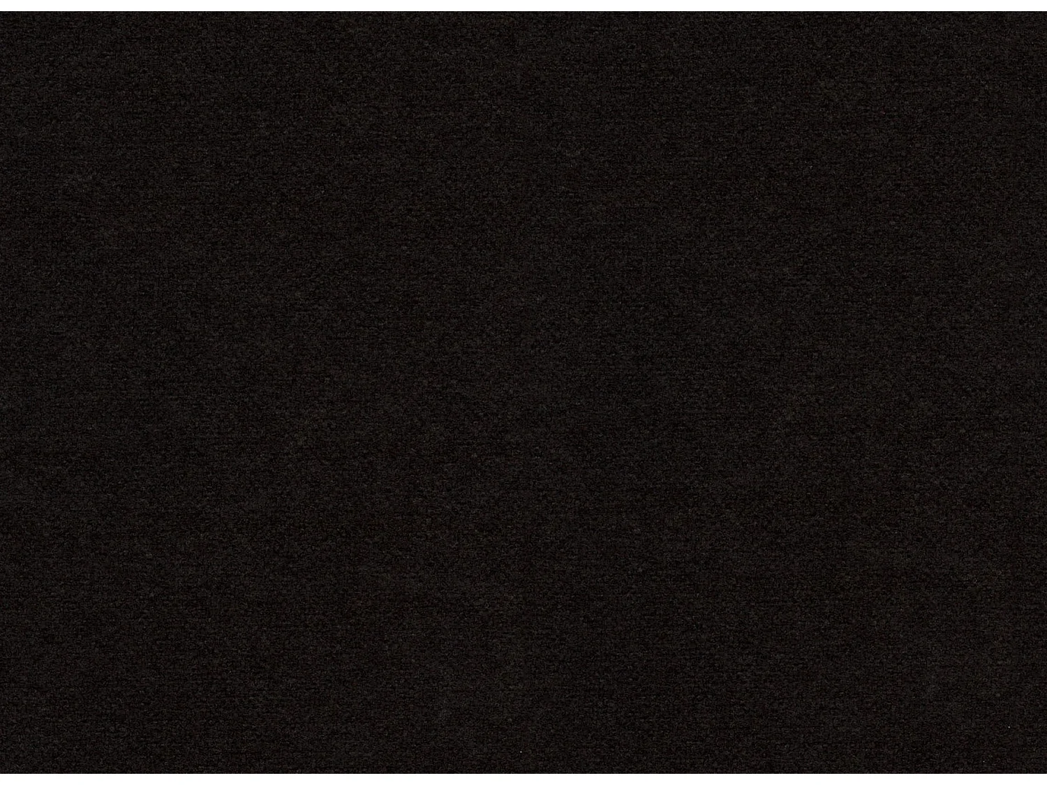 Canapé convertible angle gauche velours noir et chromé Pika 260cm