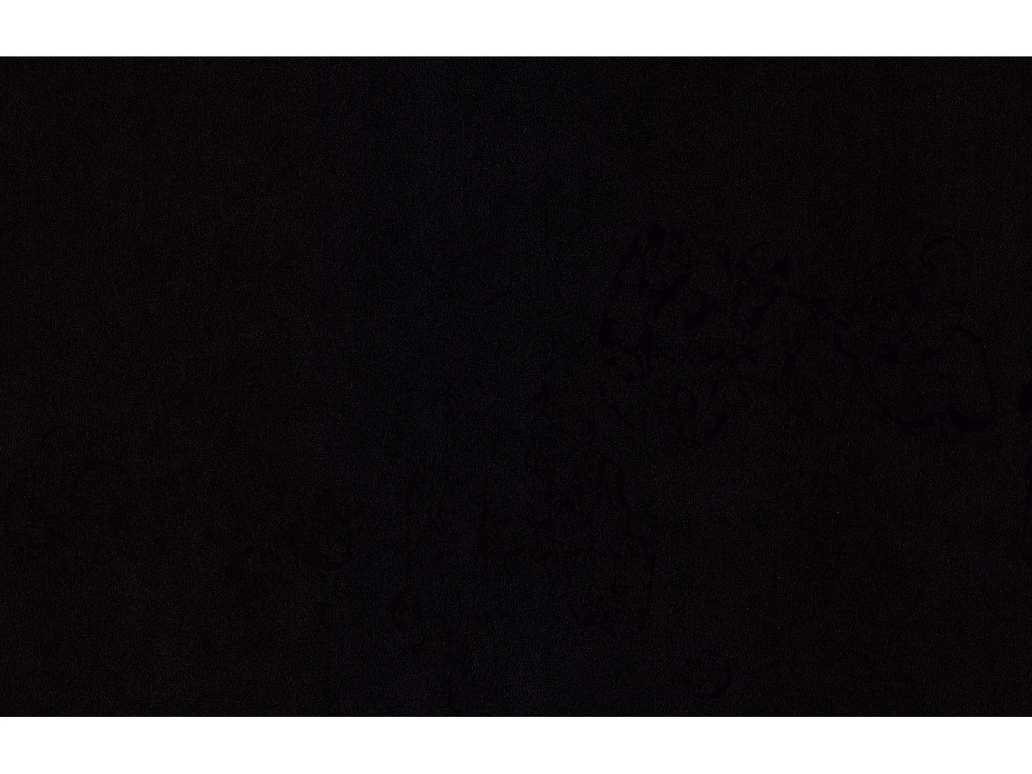 Canapé convertible design velours matelassé noir angle droit Bozen 250cm