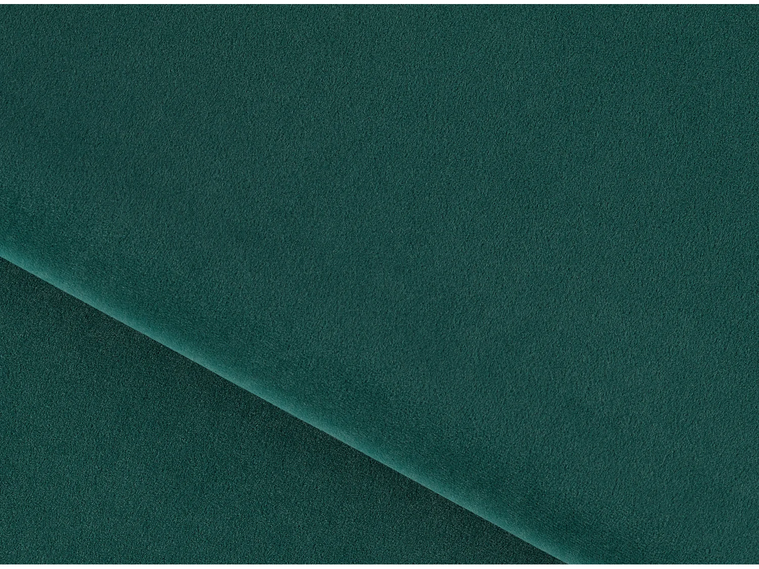 Canapé convertible angle droit velours vert Grenky 276cm