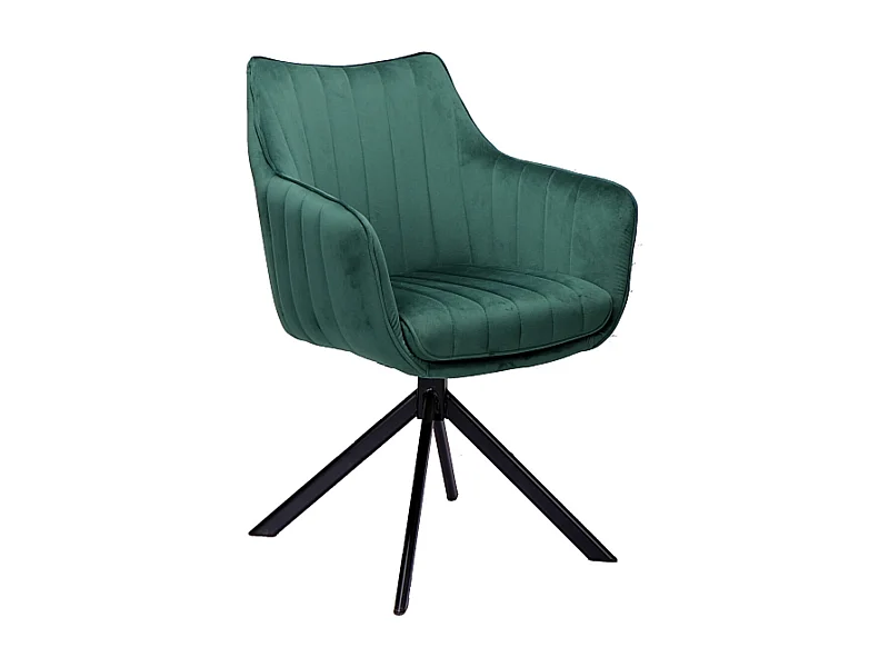 Krzesło AZALIA VELVET zielone