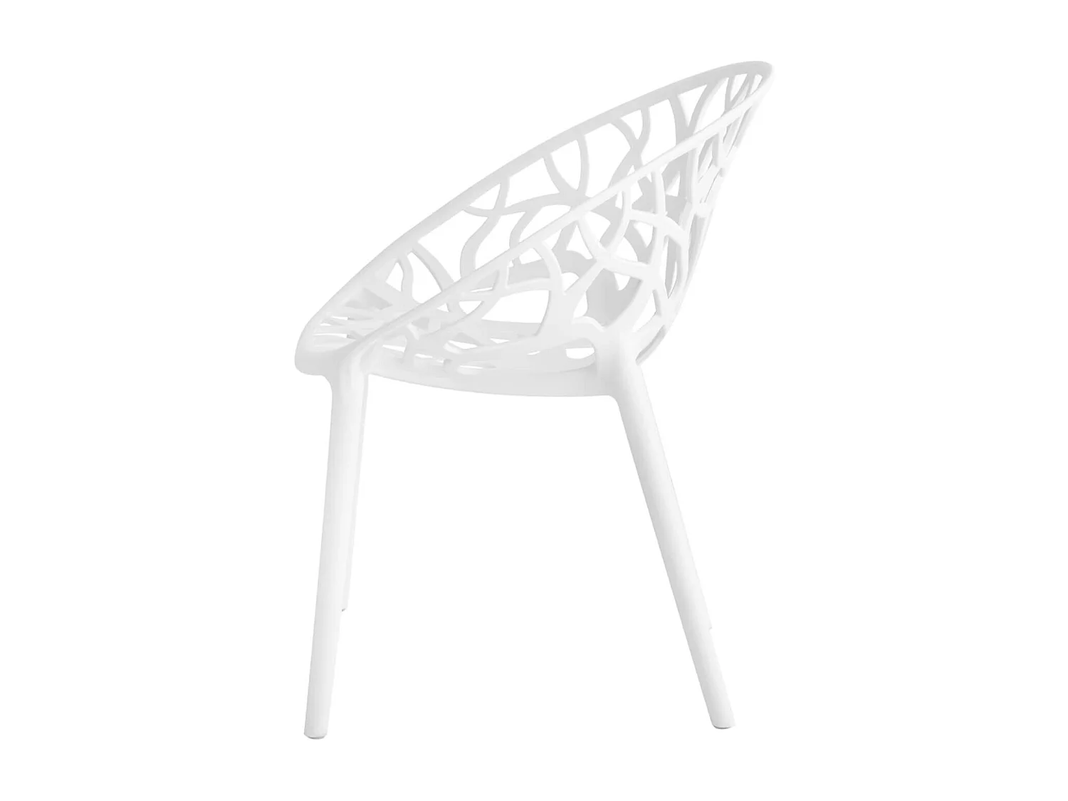 Chaise originale polypropylène Pikane-Couleur Blanc