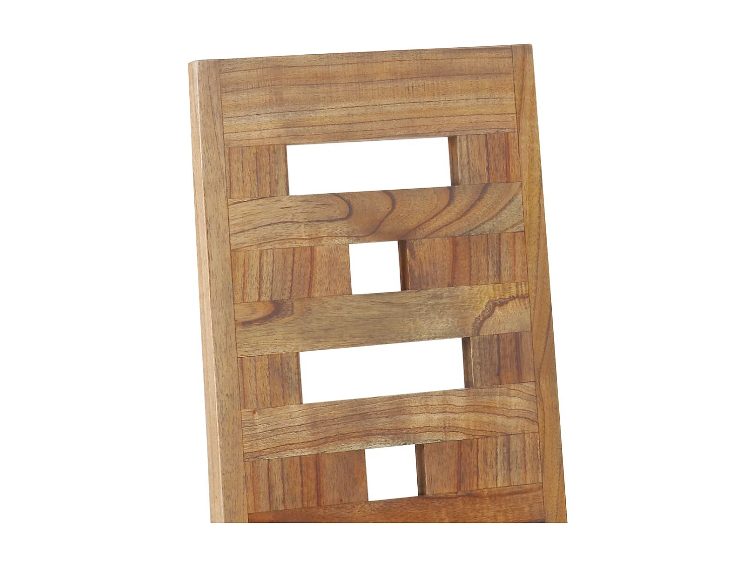 Chaise en bois massif de Mindy naturel Mazari