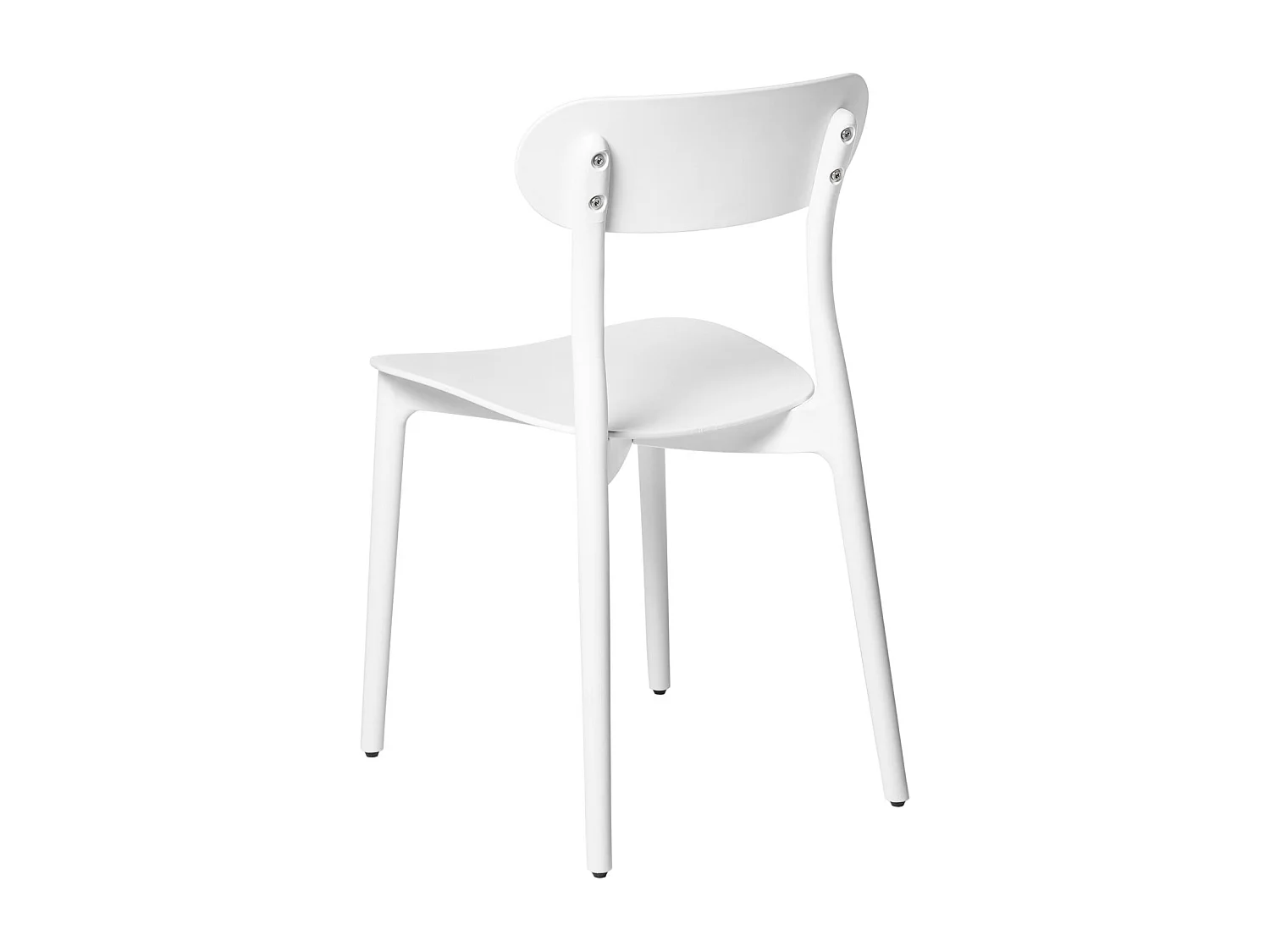 Chaise design moderne en polypropylène Gala – Idéale pour la cuisine-Couleur Blanc