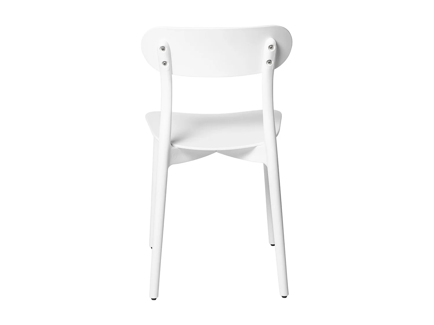 Chaise design moderne en polypropylène Gala – Idéale pour la cuisine-Couleur Blanc