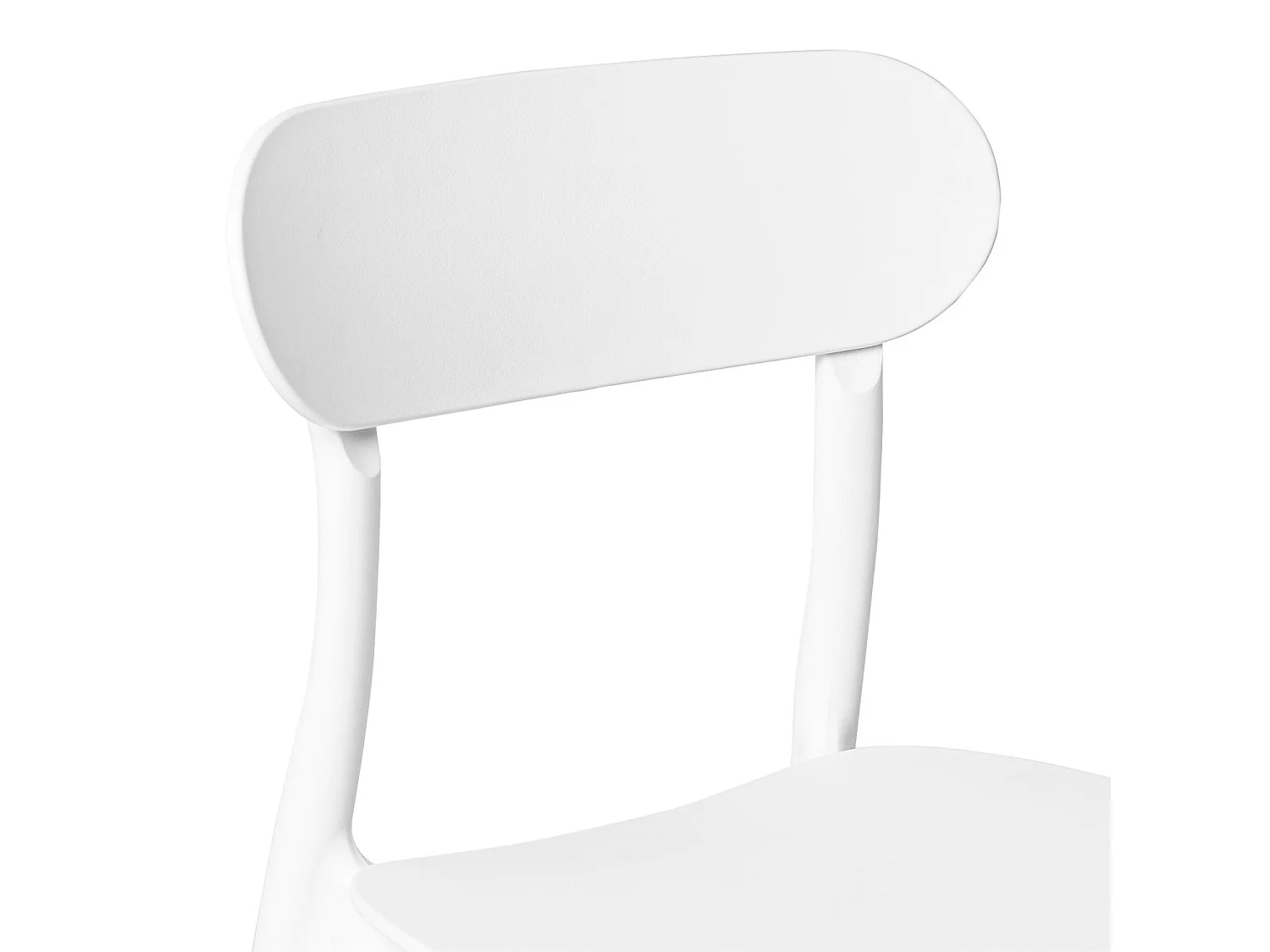 Chaise design moderne en polypropylène Gala – Idéale pour la cuisine-Couleur Blanc