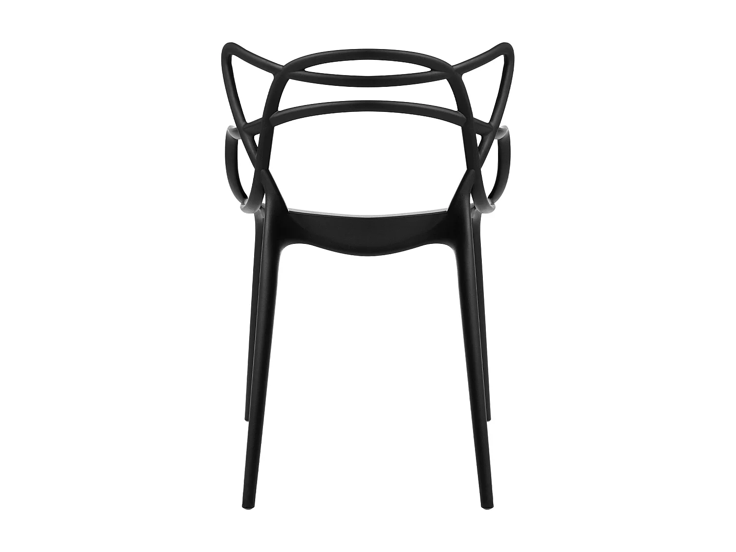 Silla original con reposabrazos Valentino.-Color Negro