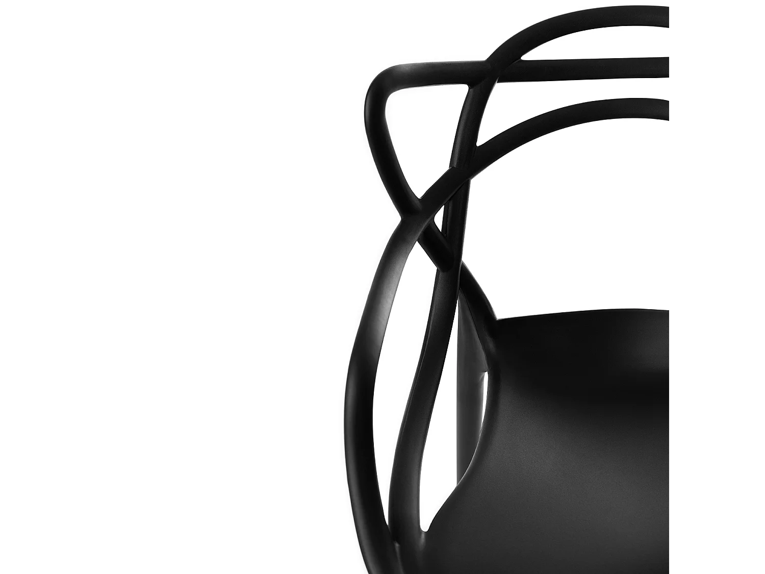 Silla original con reposabrazos Valentino.-Color Negro