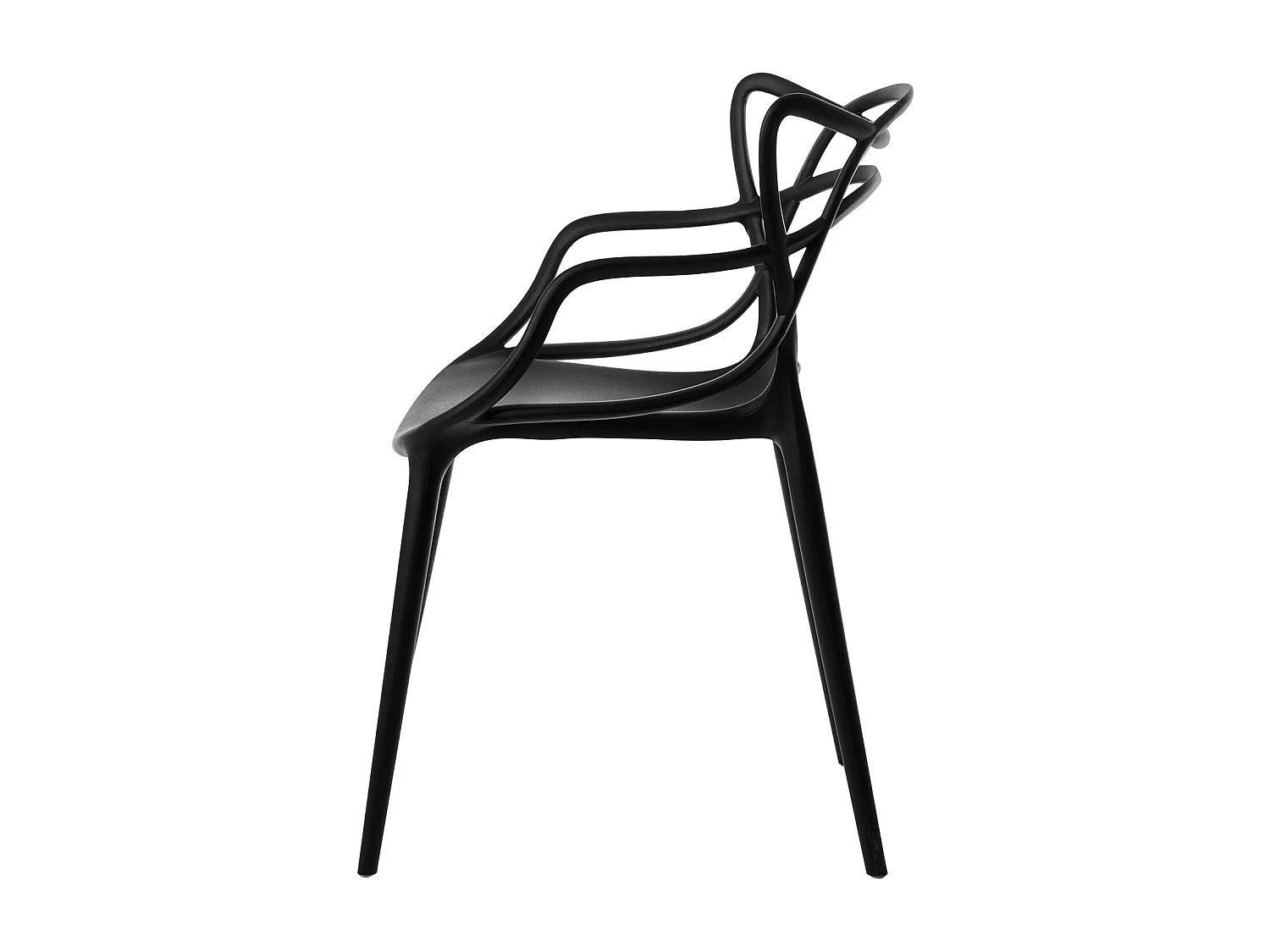 Silla original con reposabrazos Valentino.-Color Negro