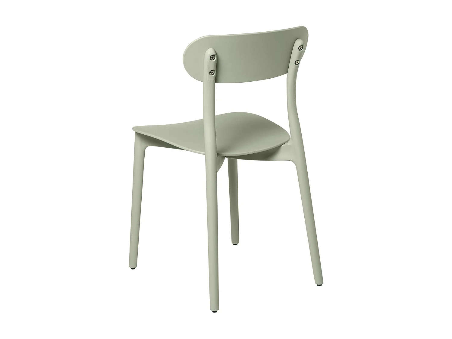 Silla de diseño moderno en polipropileno Gala – Ideal para la cocina-Color Verde celadón