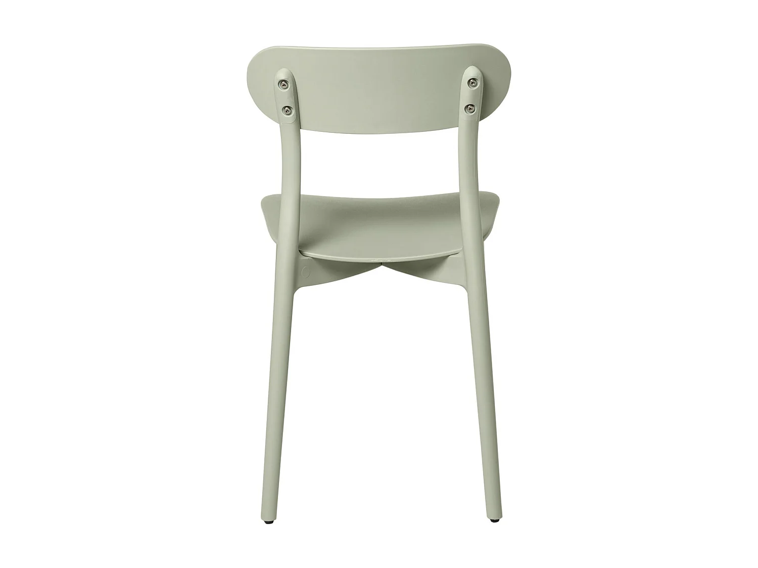 Silla de diseño moderno en polipropileno Gala – Ideal para la cocina-Color Verde celadón