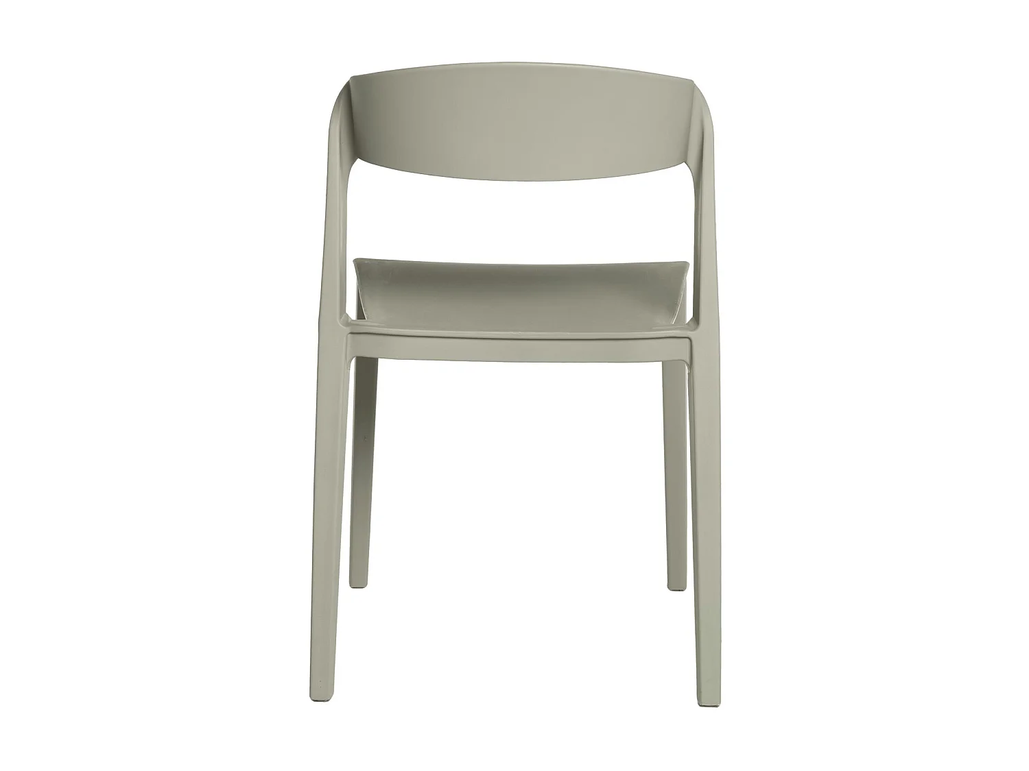 Chaise moderne polypropylène vert menthe Adel