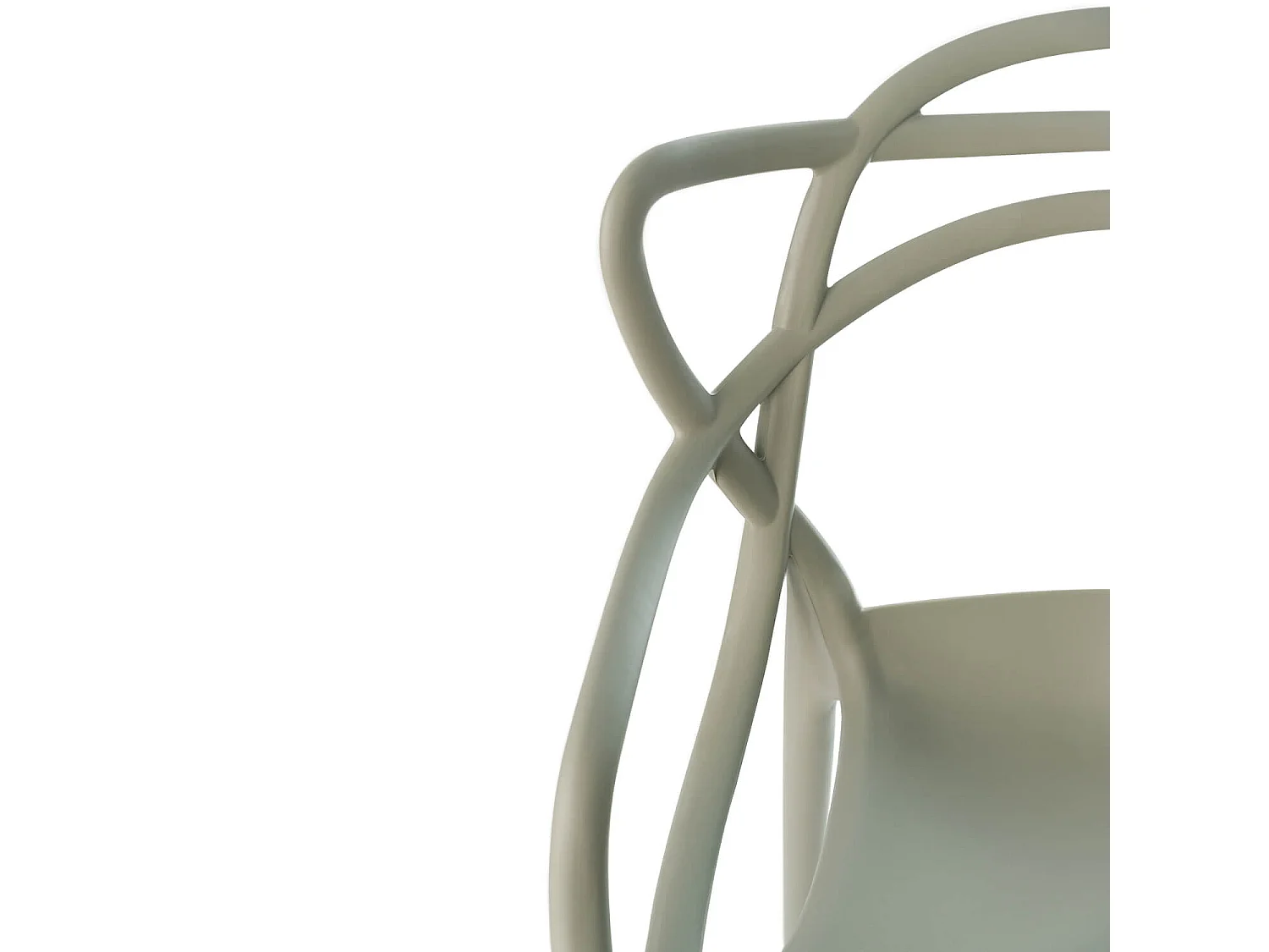 Chaise originale avec accoudoirs Valentino – Intérieur et extérieur-Couleur Moka