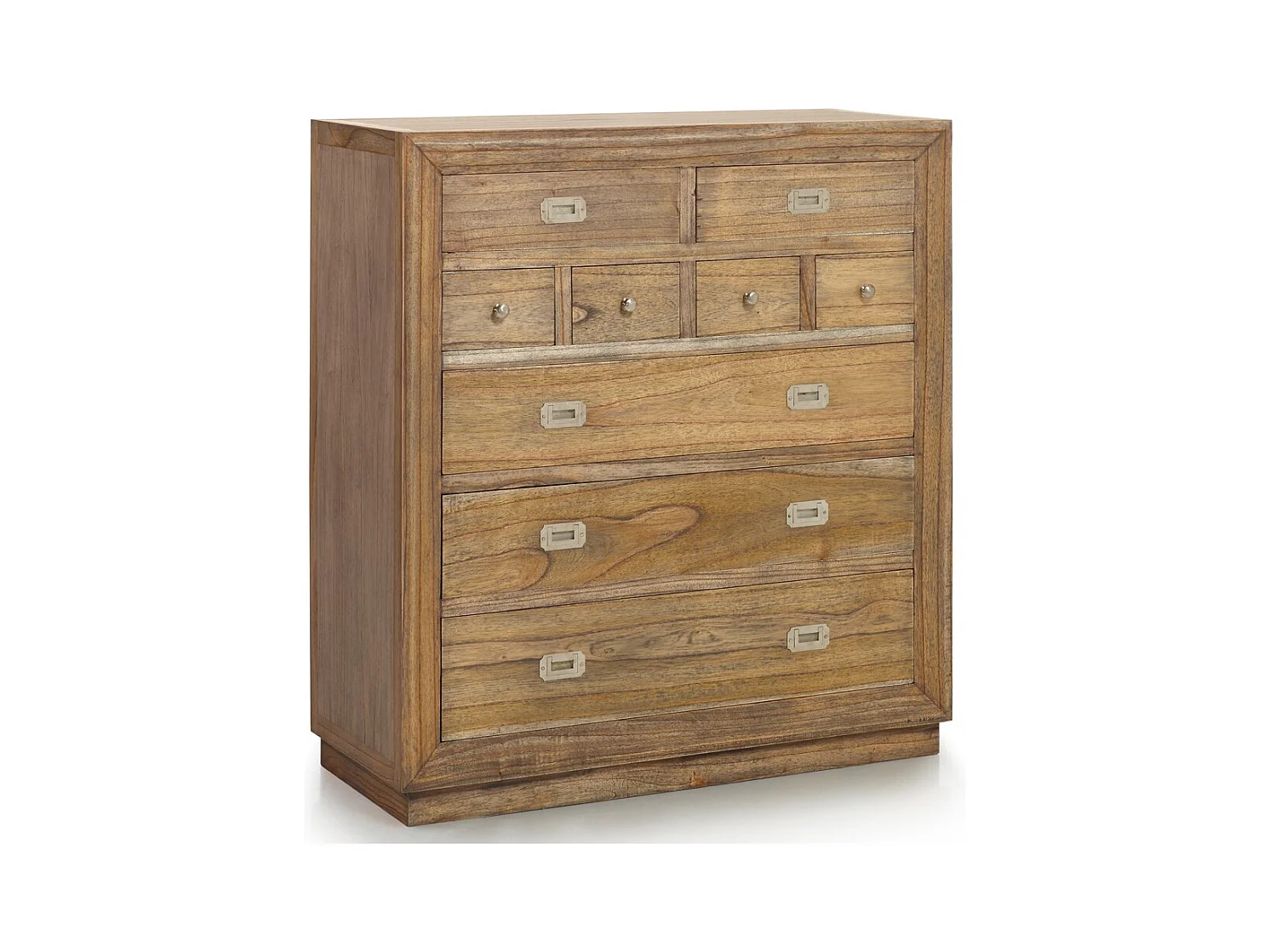 Commode Mazari en bois massif de Mindy – Élégance naturelle et artisanale