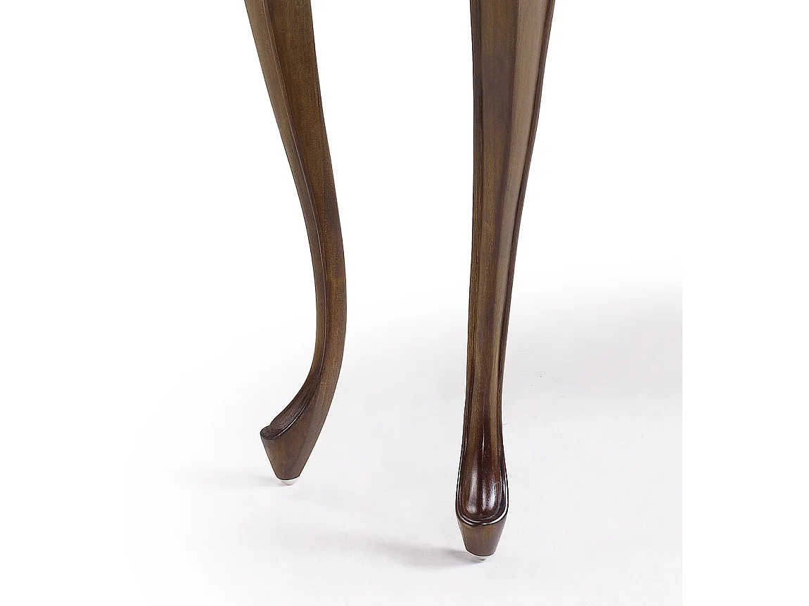 Console en bois d'acajou marron 1 tiroirs Castle 87cm