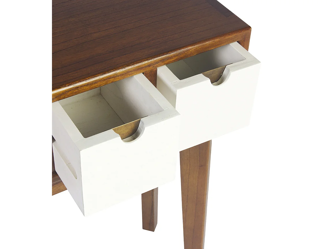 Console bois massif de mindi Kretos 110cm