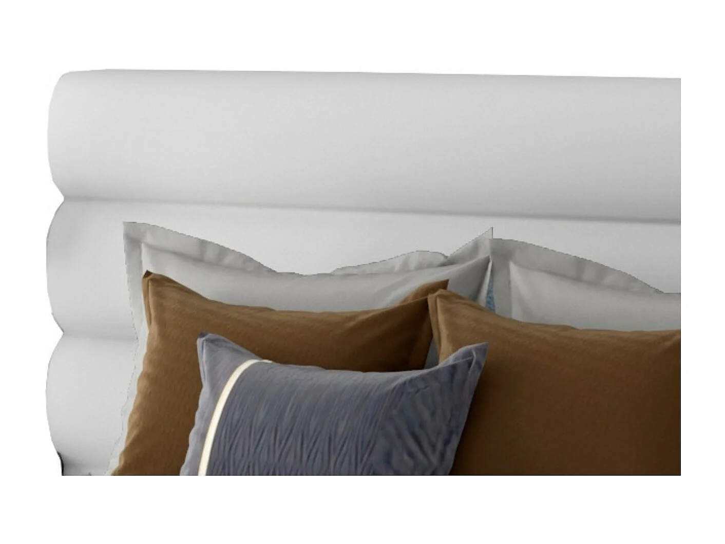 Lit design simili cuir noir avec coffre de rangement Klarina - 4 tailles-160x200