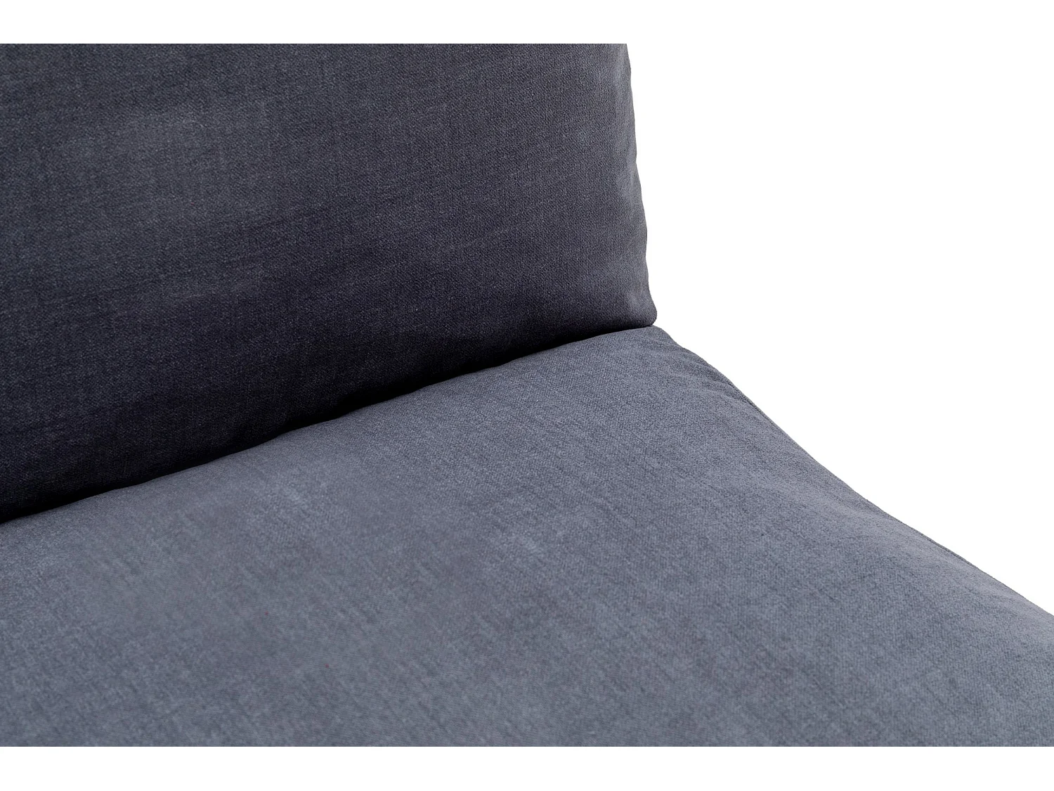 Fauteuil convertible multipositions velours Talya-Couleur Gris-2 places