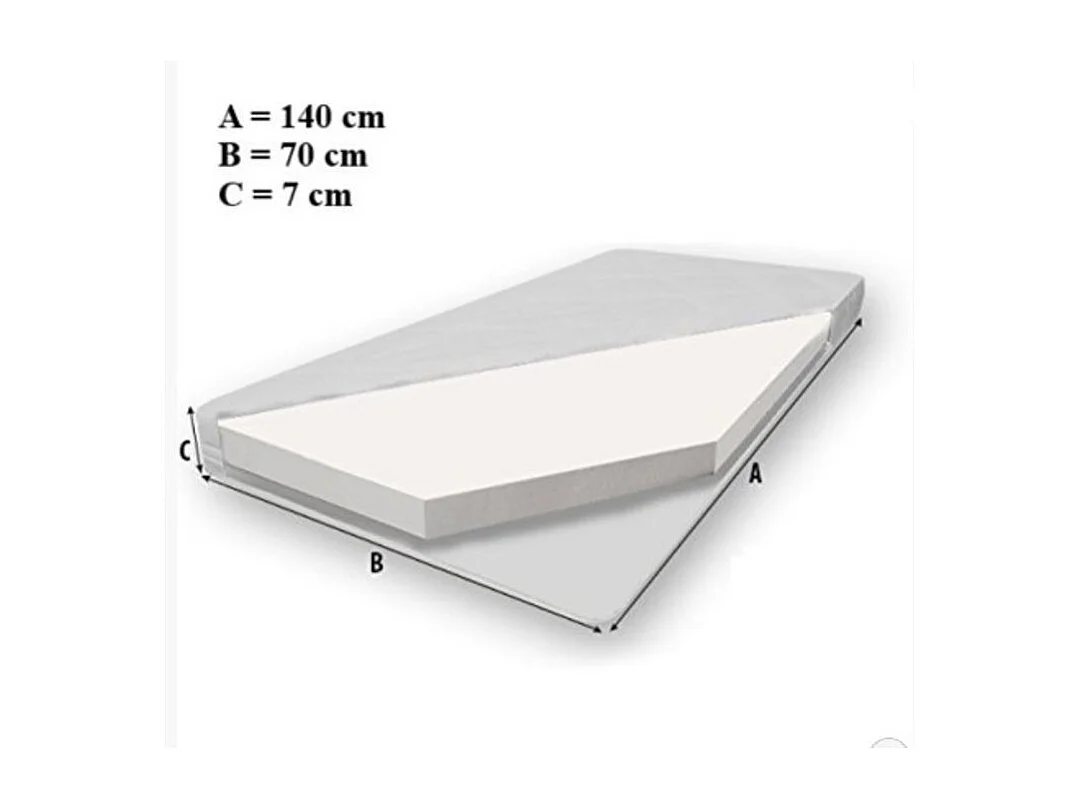 Lit enfant bois blanc imprimé petit roi lion 70x140 ou 80x160 - Sommier et matelas inclus - Ondula-80x160