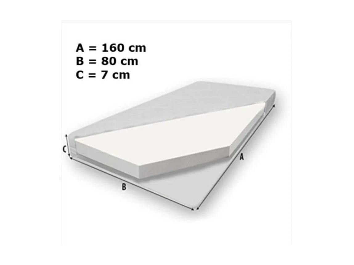 Lit enfant bois blanc imprimé chiens amoureux 70x140 ou 80x160 - Sommier et matelas inclus - Ondula-80x160