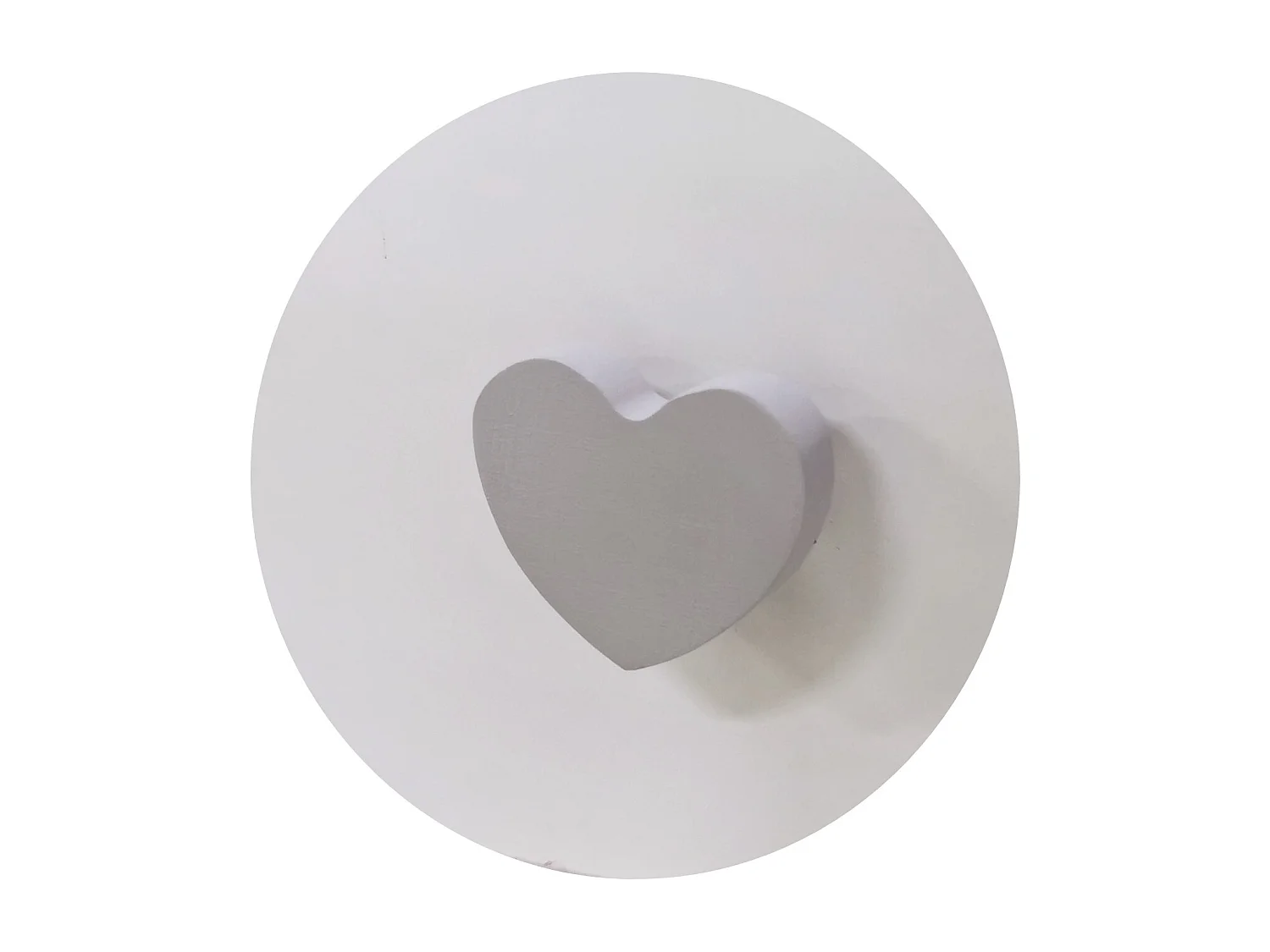 Lit enfant avec tiroirs de rangement bois blanc 80x160 petit coeur gris Belly