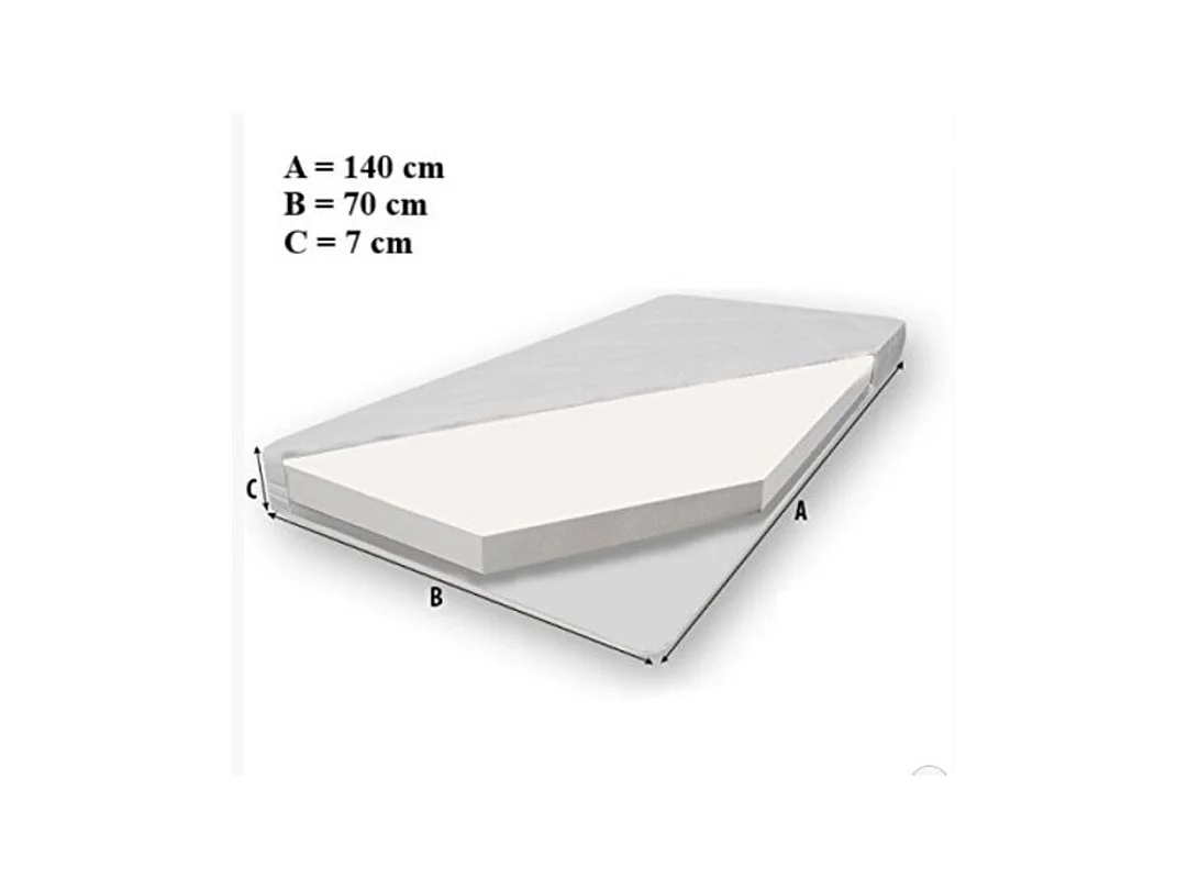 Lit enfant avec motif petit lion bleu 70x140 ou 80x160 - Matelas inclus - Tiroir de rangement-70x140-Tiroirs Avec tiroir