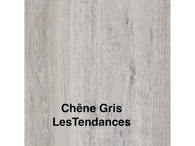 Lit escamotable vertical Banila-Chêne gris-140x190