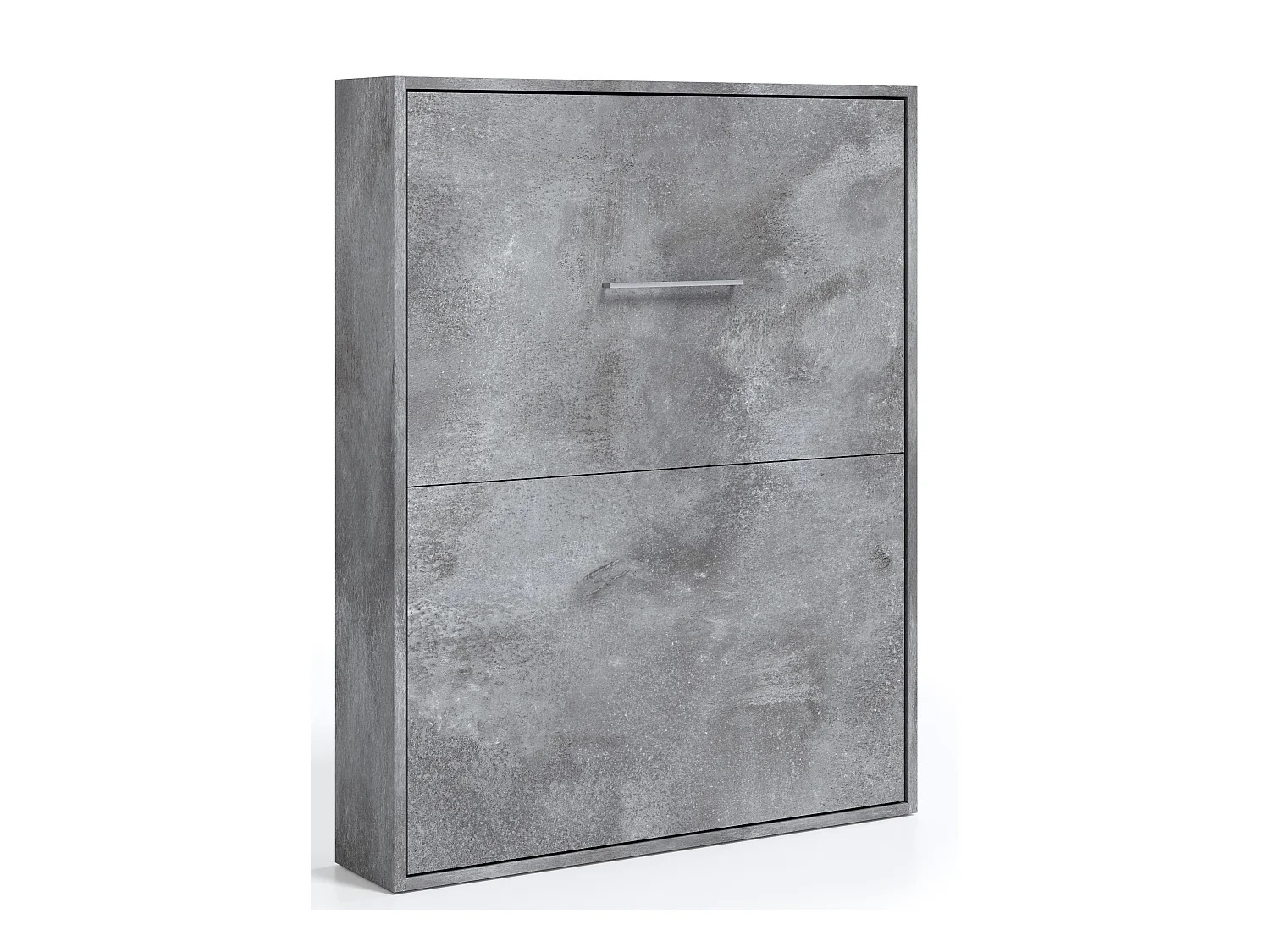 Banila verticaal opklapbed-Kleur Cementgrijs-Slapen 160x200cm