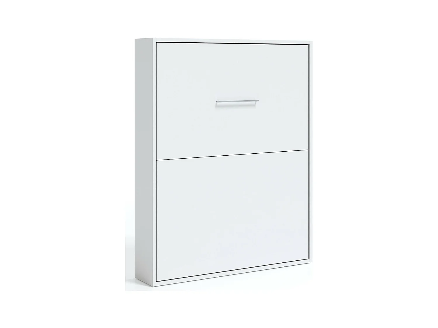 Lit escamotable vertical Banila-Blanc-160x200