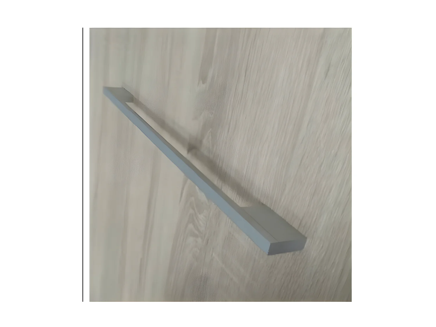 Lit escamotable 120x200 canapé etagere bureau Prolok-Canapé Beige-Structure et Façade Chêne clair