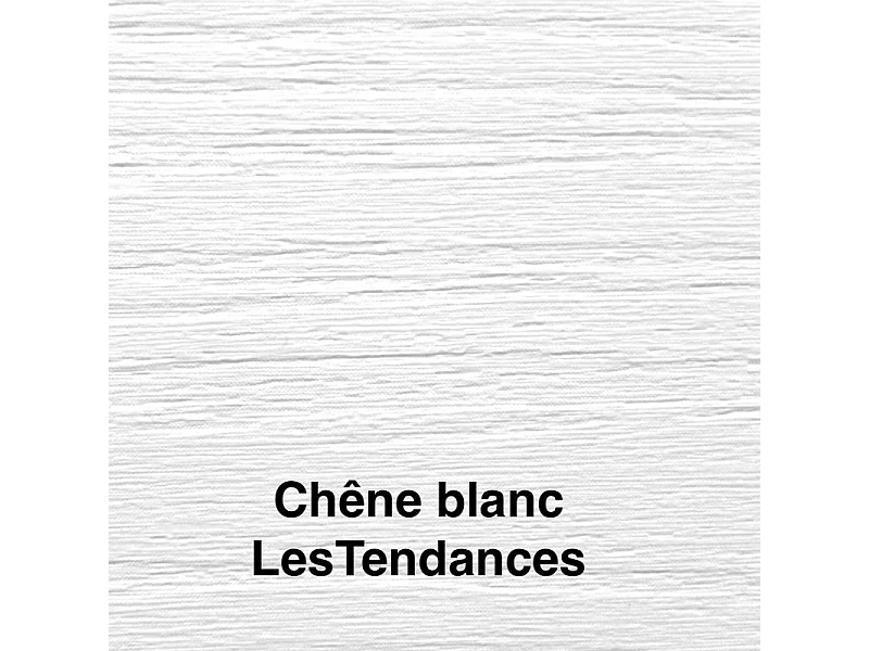 Lit escamotable vertical Banila-Chêne blanc-90x190