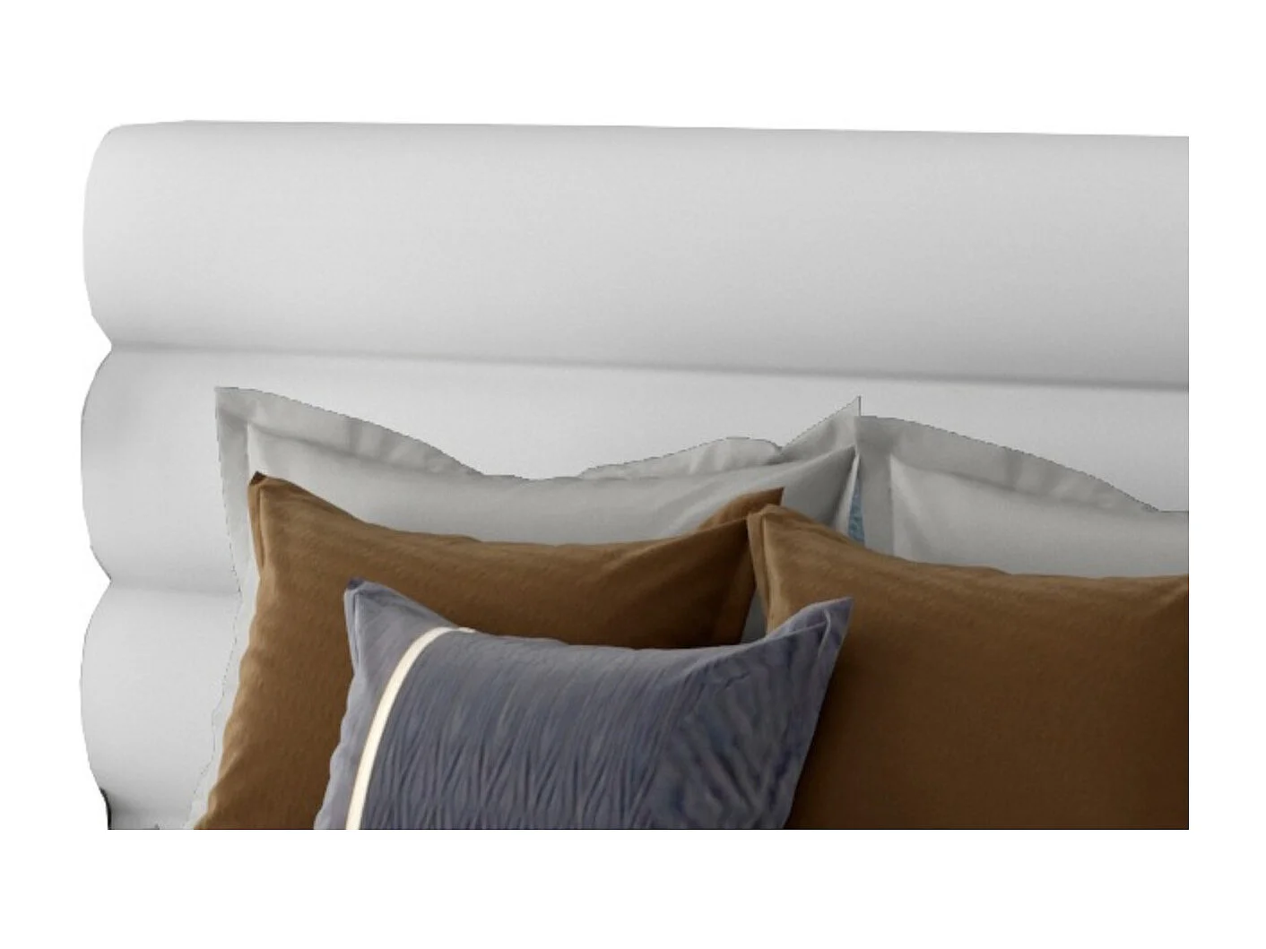 Lit design simili cuir noir avec coffre de rangement Klarina - 4 tailles-180x200