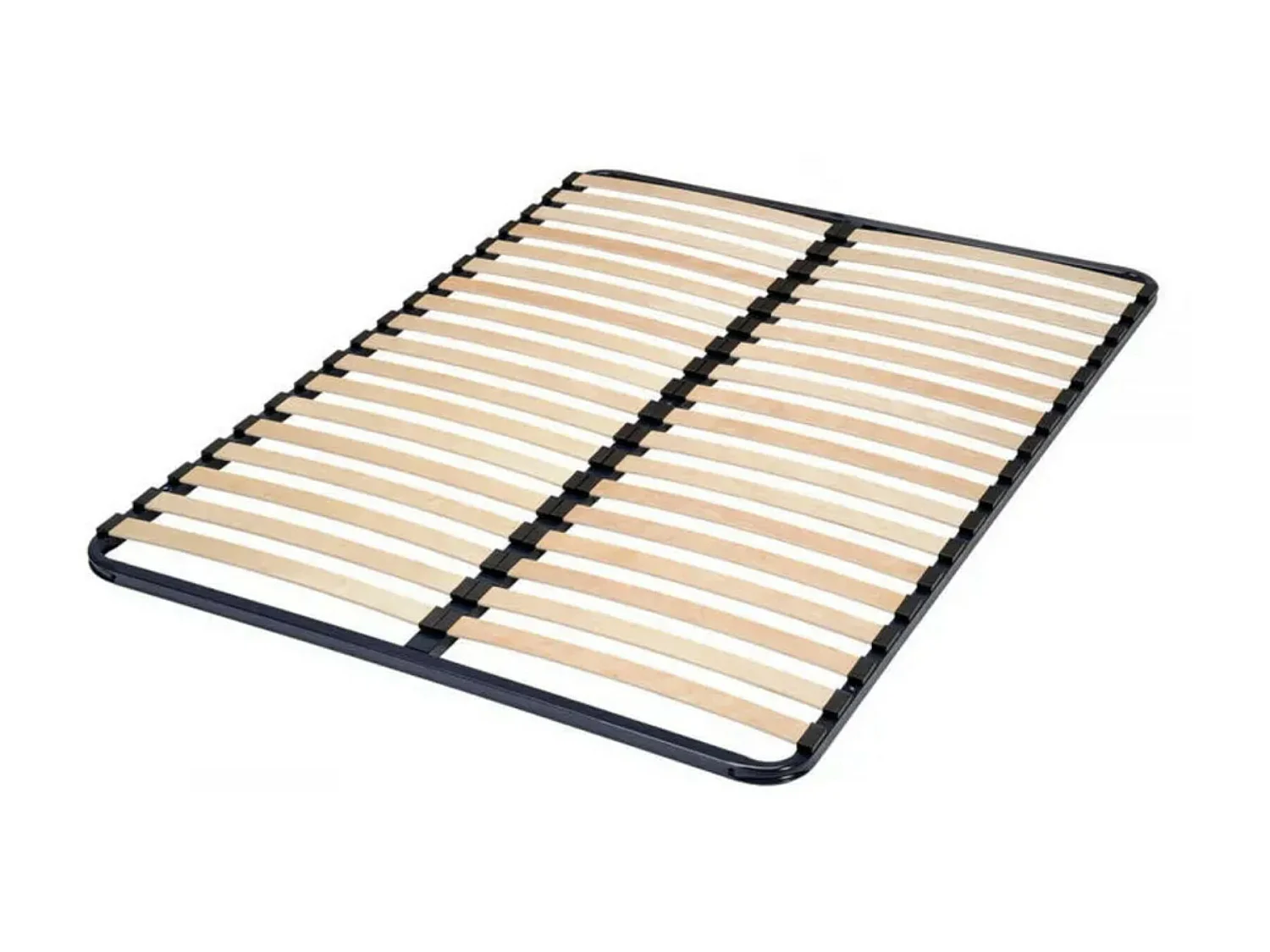 Lit double rembourré en velours Clarin-Couleur Noir-200x200-Version avec sommier